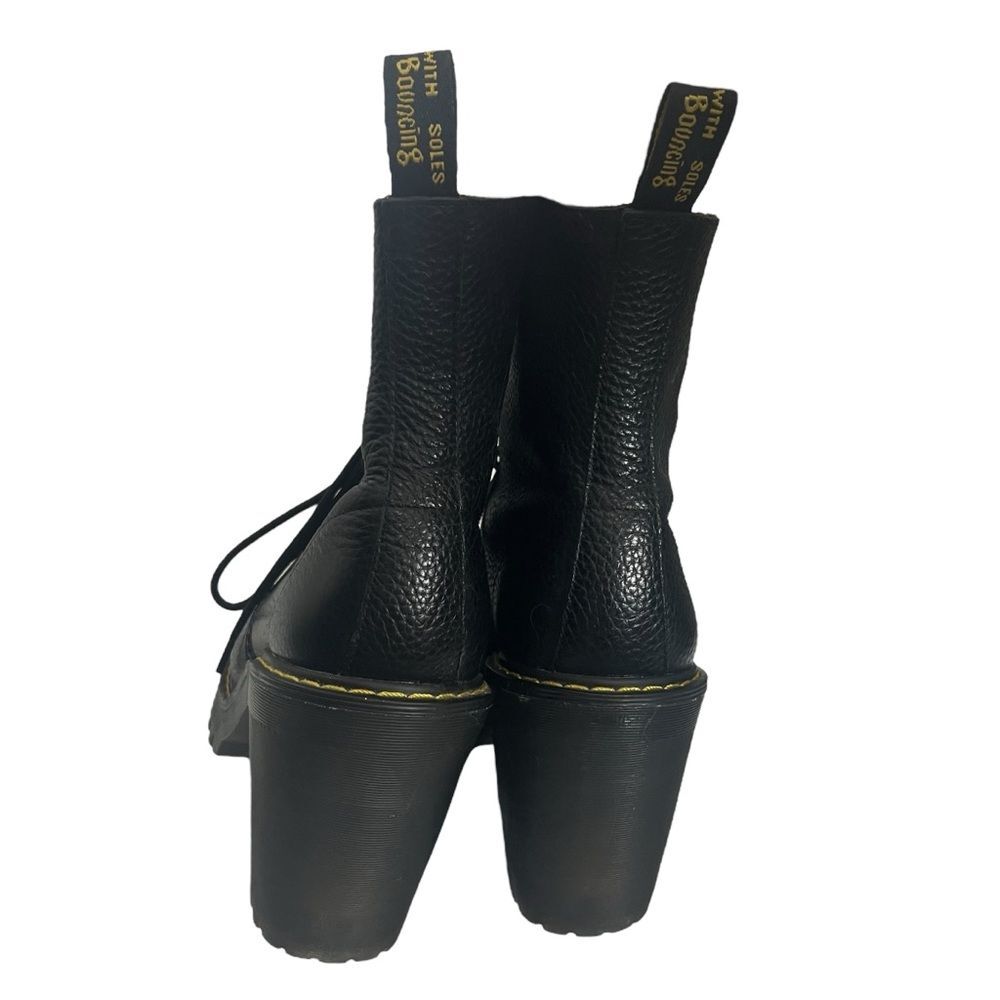 Dr. Martens Black Lace Up Boots - Picture 8 of 12